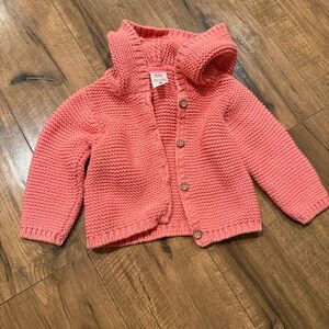 Carter's Pink Knit Kids Jacket